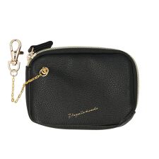 しぼ合皮ポーチ型ミニウォレット