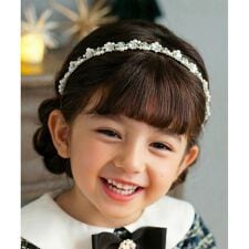 Rora ジュエリーパール カチューシャ