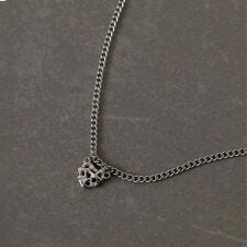 編み込みハートチャームチェーンネックレス