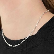 SV925製アンカーフィガロチェーン 線径0.60mm太さ2.1mm