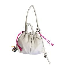 cheek チーク puff kinchaku 2WAY tote