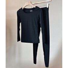 超薄型発熱インナー保温シャツパンツ上下セット