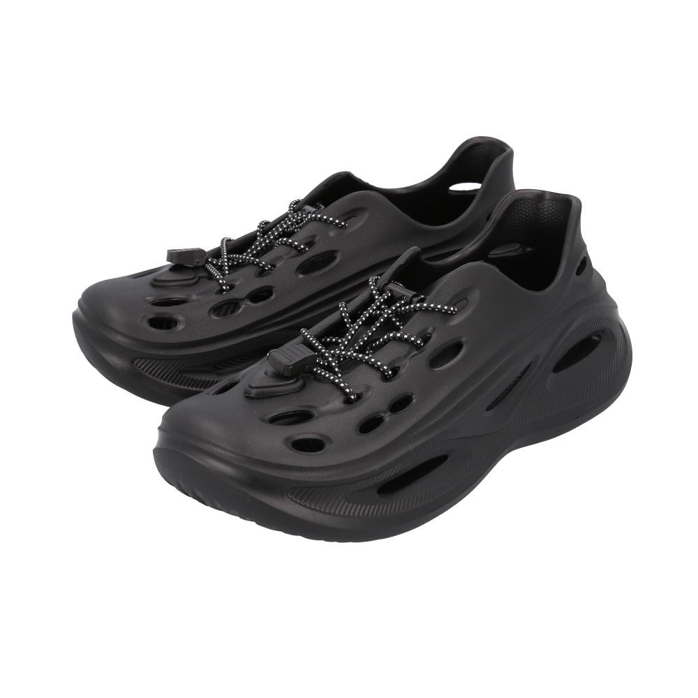 [�}���C]�h���[�R�[�h�t��EVA�V���[�Y/�o�b�N���[�h�t�@�~���[�iBACKYARD FAMILY�j BLACK