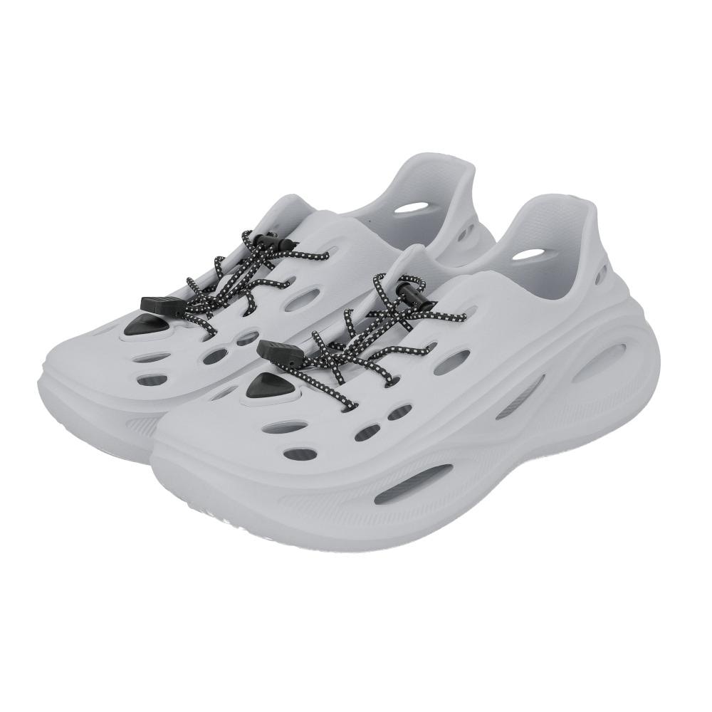 [�}���C]�h���[�R�[�h�t��EVA�V���[�Y/�o�b�N���[�h�t�@�~���[�iBACKYARD FAMILY�j GRAY