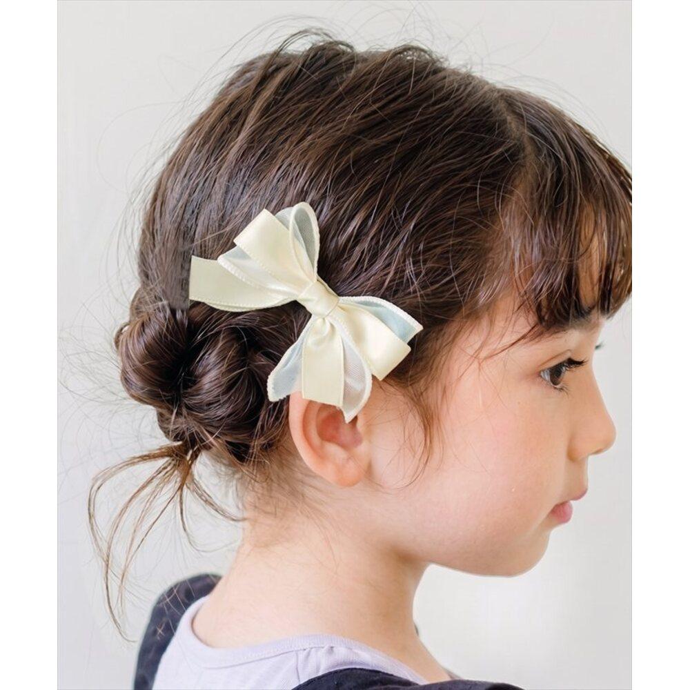 Rora ペルル リボン ヘアクリップ 2個セット | バックヤードファミリー