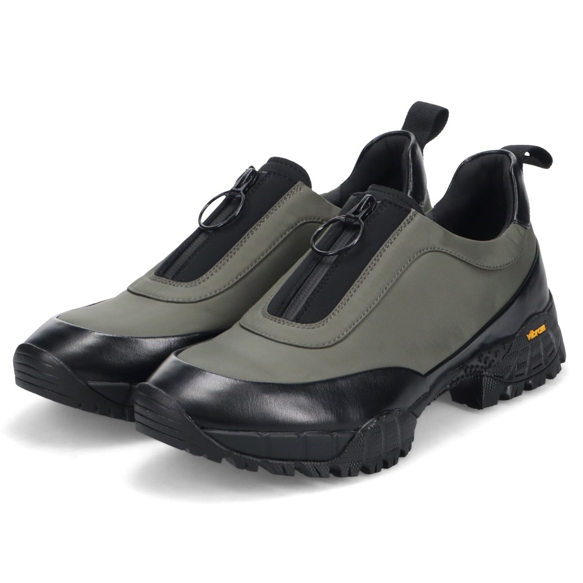 【極美品】キャサリンハムネットロンドン　レザースニーカー　ブラック　25.5 KATHARINE HAMNETT LONDON サイドバックルレザースニーカー