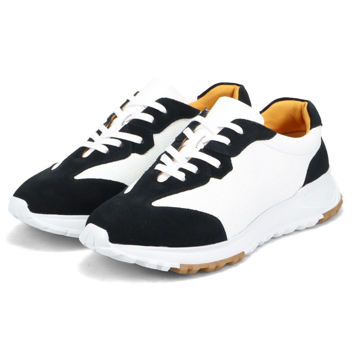 軽量 厚底 レースアップ ローカット スニーカー【ARROW】