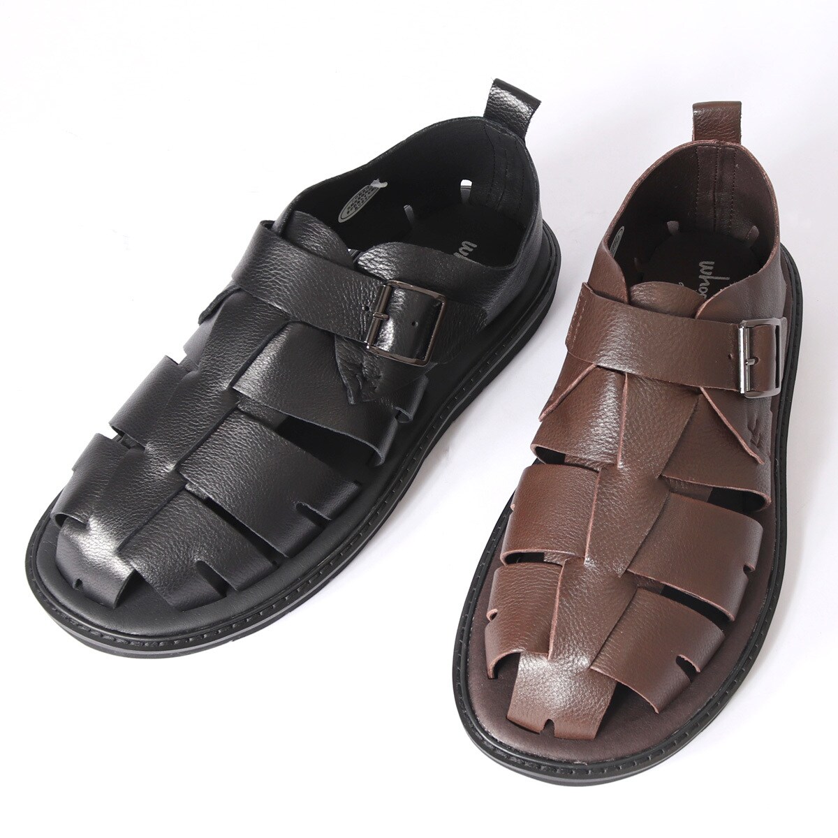 WRAP SHOES】ビブラムソール ストラップサンダル | アルフレッド