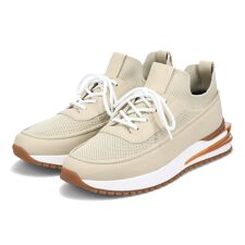 軽量 厚底 クッション 安定性 通気性 ローカット ニット スニーカー 【ラップドヒール】