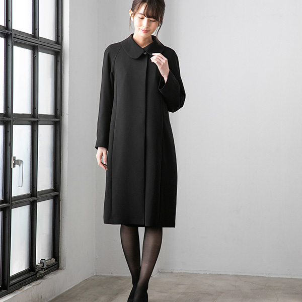 form forma 東京ソワール　フォーマルコート　中綿ライナー付き　ブラック身幅51センチ