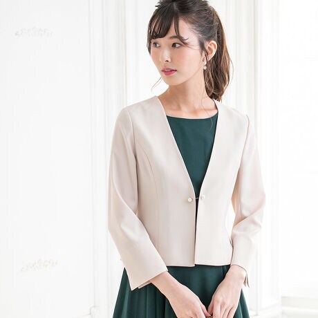 結婚式 卒業式 入学式 セレモニー タックピン付ボレロジャケット フォルムフォルマ Form Forma ファッション通販 マルイウェブチャネル