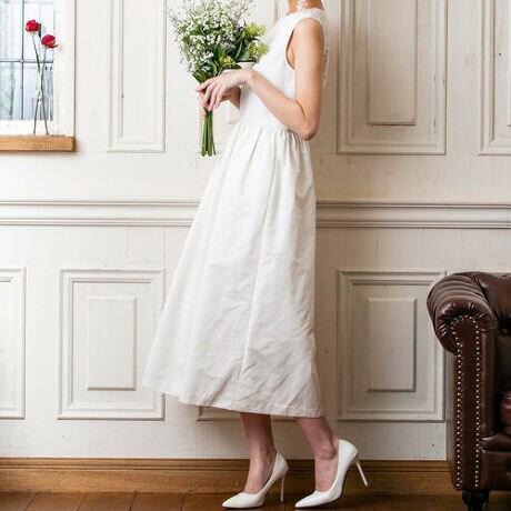 結婚式 パーティー Kaene ノースリーブロングウェディングドレス フォルムフォルマ Form Forma ファッション通販 マルイウェブチャネル