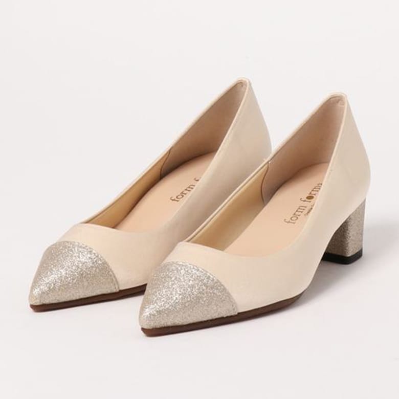 23.5cm)ラメパンプス/七五三/セレモニー/パーティー/結婚式/成人式