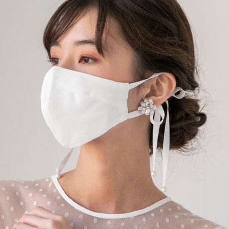 卒業式/入学式/セレモニー/【troisiemeCHACO】フェイスアクセサリー 
