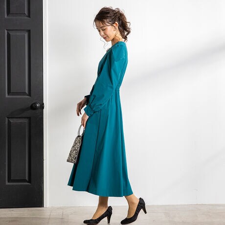 結婚式 パーティー フォーマル Chaco パフスリーブワンピース フォルムフォルマ Form Forma ファッション通販 マルイウェブチャネル