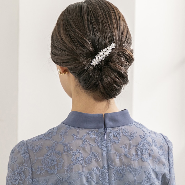 パールコーム/ヘアアクセサリー/結婚式/二次会/パーティー | フォルム