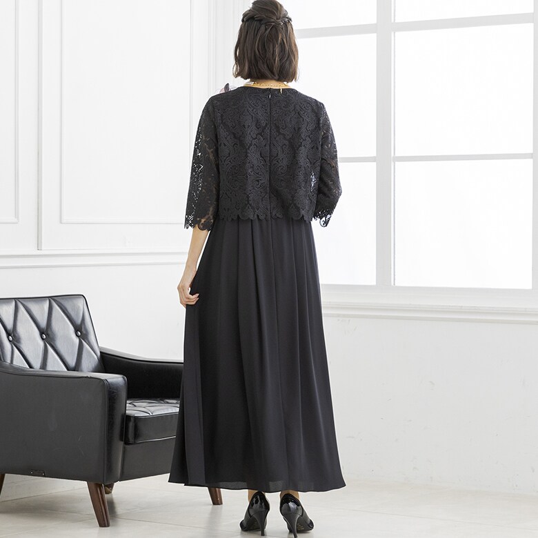 投稿ラスト新品form fomaドレス オーガンジー刺繍レース　ドレス FO5227EW002594_3_l.jpg