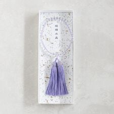 【喪服/礼服用】玻璃水晶念珠/ブラックフォーマル/冠婚葬祭/夏