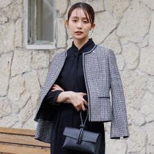 ミックスツィードジャケット/単品/七五三/卒業式/入学式/セレモニー/お宮参り/学校行事