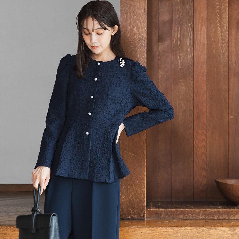 フォルムフォルマ（form forma）/単品 異素材ジャケット/手洗いOK/セレモニー/卒業式/入学式/学校行事/七五三/お宮参り/オフィス 単品 異素材ジャケット/手洗いOK/セレモニー/卒業式/入学式/学校行事