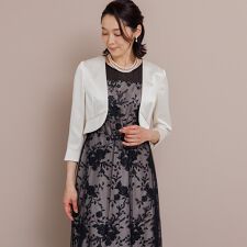 【form formaオリジナル】ペプラムボレロジャケット /正礼装/結婚式/パーティー/クルージン