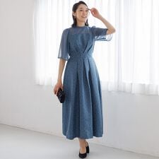 フォルムフォルマ(form forma)の【Ori by chouori】クラシカルジャガードドレス/結婚式/パーティー/ワンピース