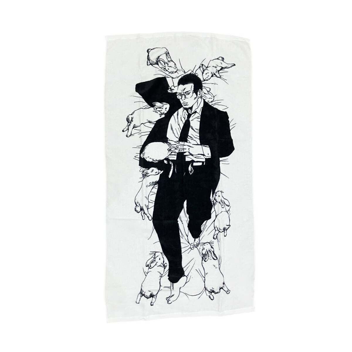 ウシジマくん原画展　加納の葬式帰りの丑嶋バスタオル 加納の葬式帰りの丑嶋バスタオル | イーステージ(EASTAGE