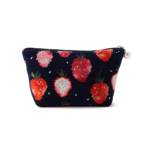 FEILER フェイラー ストロベリードット コスメポーチ いちご ストロベリードット コスメポーチ L/STD-223011 | ラブラリー