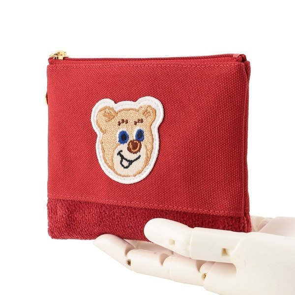 限定商品　オールドテディ駅員ポーチ＜LOVERARY BY FEILER＞ オールドテディ ワッペンポーチ L/OTE-233072 | ラブラリー バイ