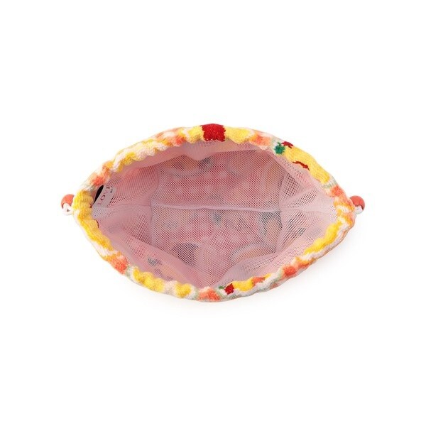 ハッピーオムライス マチ付き巾着 L/HOR-243072 | ラブラリー バイ