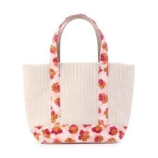 フラワーペタルチェック　トートバッグ　L/FPC-257343