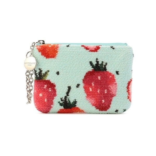 ストロベリードット キー＆カードポーチ L/STD-260089 | ラブラリー