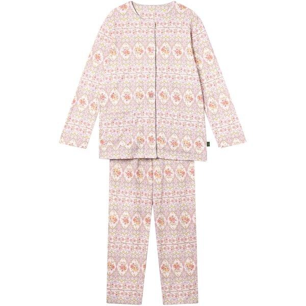 【新品未使用】Wacoal NIGHTY パジャマ CDW401 レッド レディスパジャマ 上下セット（NDX566） | ワコールナイティ