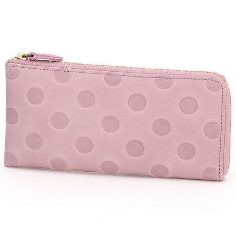 日本製 カウレザードット柄 長財布 サライ Sarai ファッション通販 マルイウェブチャネル