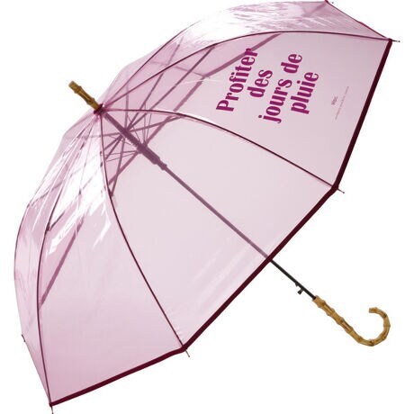 ﾋﾞﾆｰﾙ傘 ﾌﾚﾝﾁﾜｰｽﾞ 長傘 軽くて丈夫で持ちやすい ジャンプ傘 レディース雨傘 W P C Wpc P278 01 ファッション通販 マルイウェブチャネル