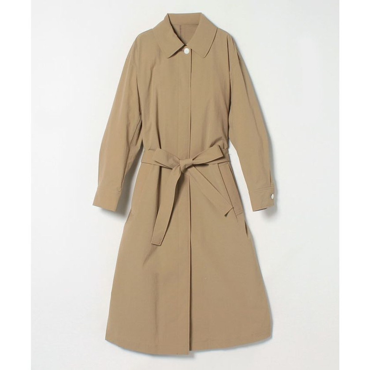 NEWYORKER✨大きいサイズ　ベルテッドステンカラーコート　スタンドカラー NEWYORKER✨大きいサイズ ベルテッドステンカラーコート スタンド