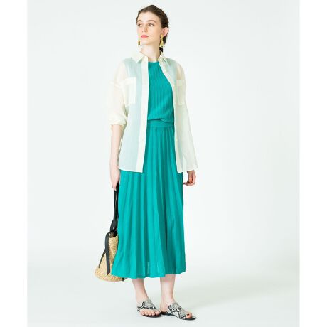 Loulou Willoughby プリーツストライプニットワンピース アルアバイル Allureville ファッション通販 マルイウェブチャネル Cb002 310 01