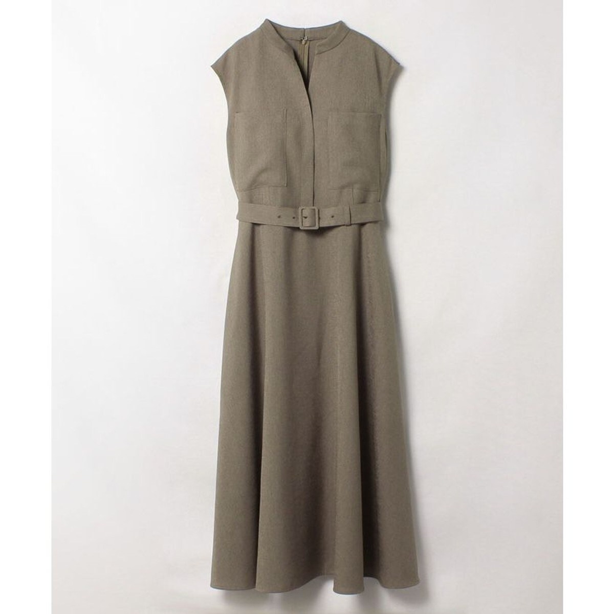 allureville スラッシュネックフレアワンピース　1 allureville（アルアバイル）の「スラッシュネックフレア