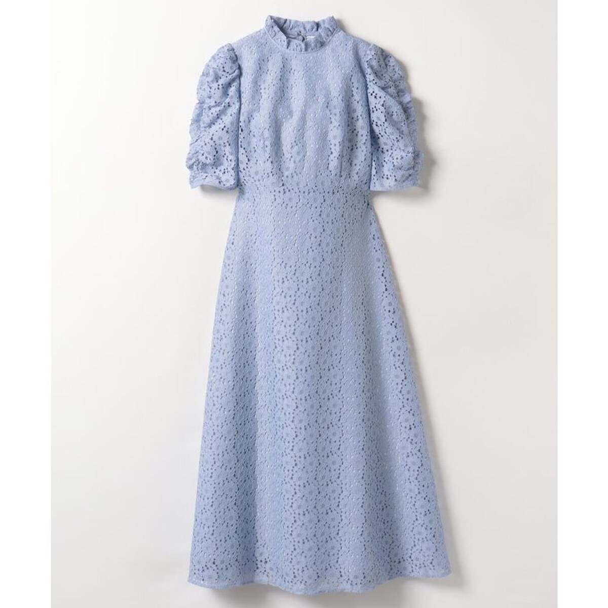 ルルウィルビー　レース　フレア　ロングワンピース LOULOU WILLOUGHBY】レースフレアワンピース | ルルウィルビー