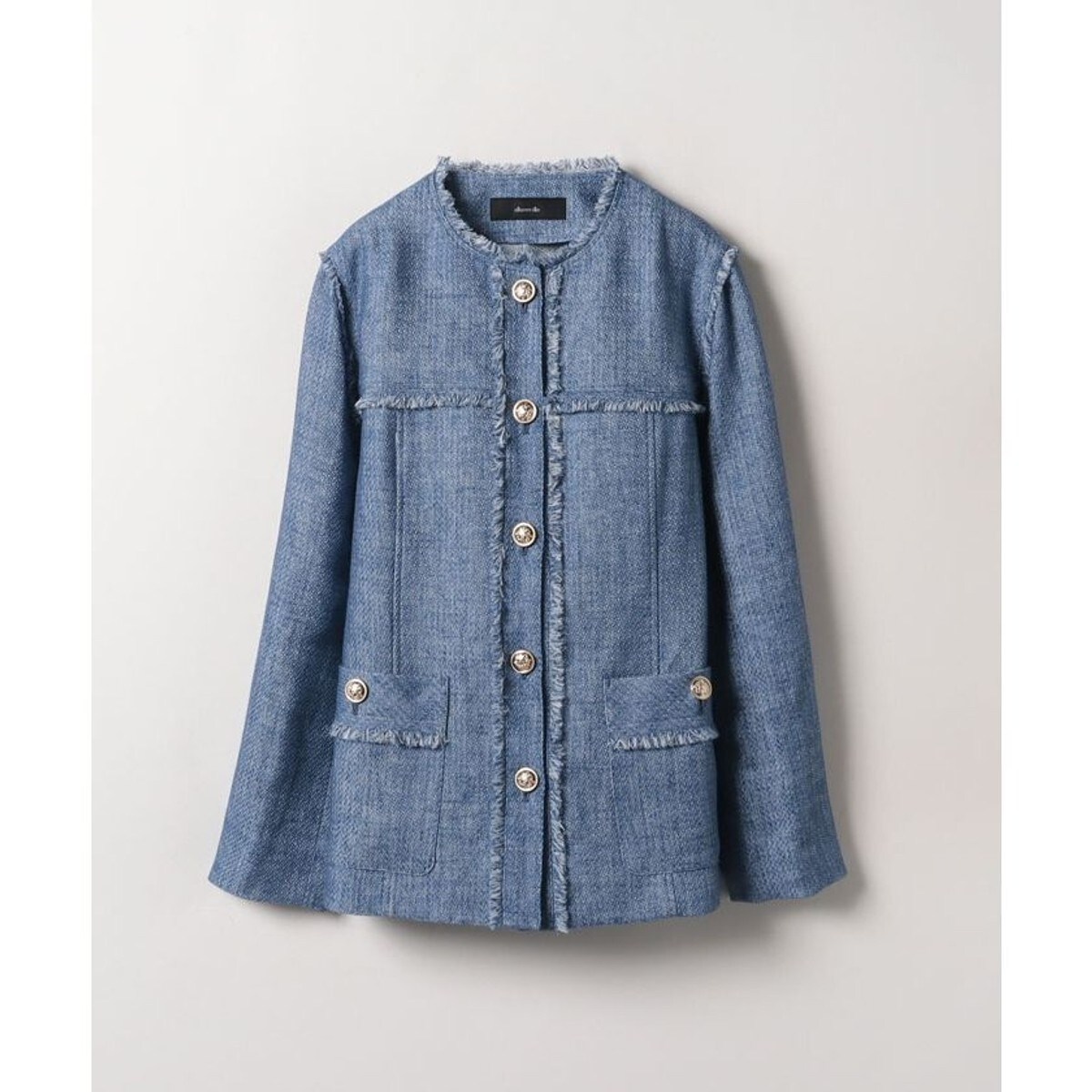 【美品】Curensologyマンテコ　ノーカラージャケット　MANTECO MANTECO ノーカラー コート｜ SHIPS 公式サイト