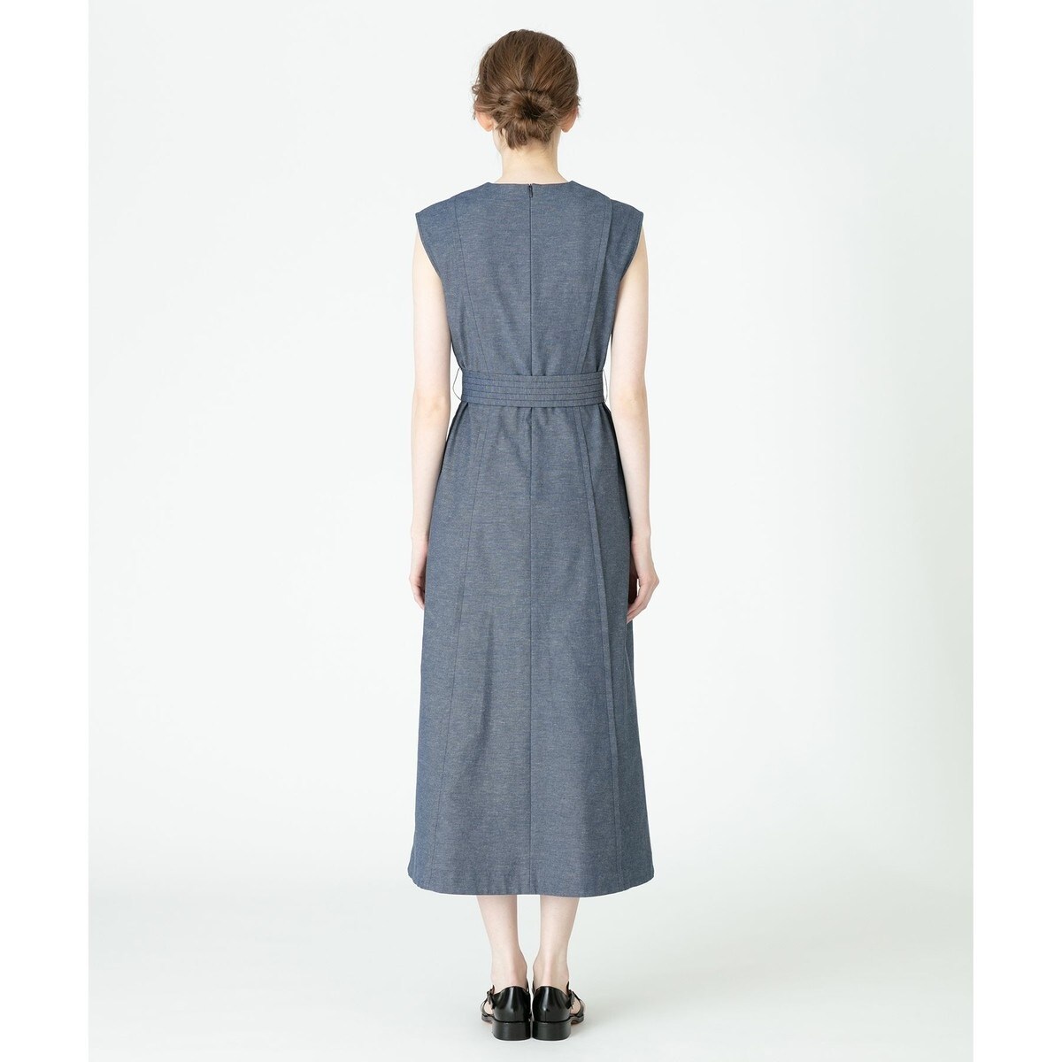 allureville × otona MUSE】サイドタックナローワンピース