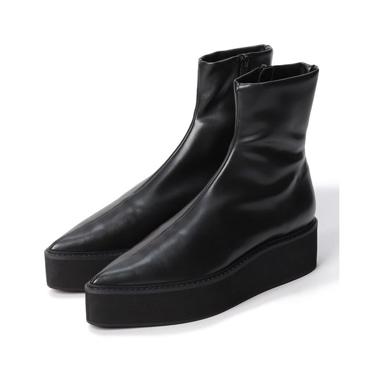 HEWN（ヒューン）ブーツ ベージュ サイズ:EU37(23.5cm位