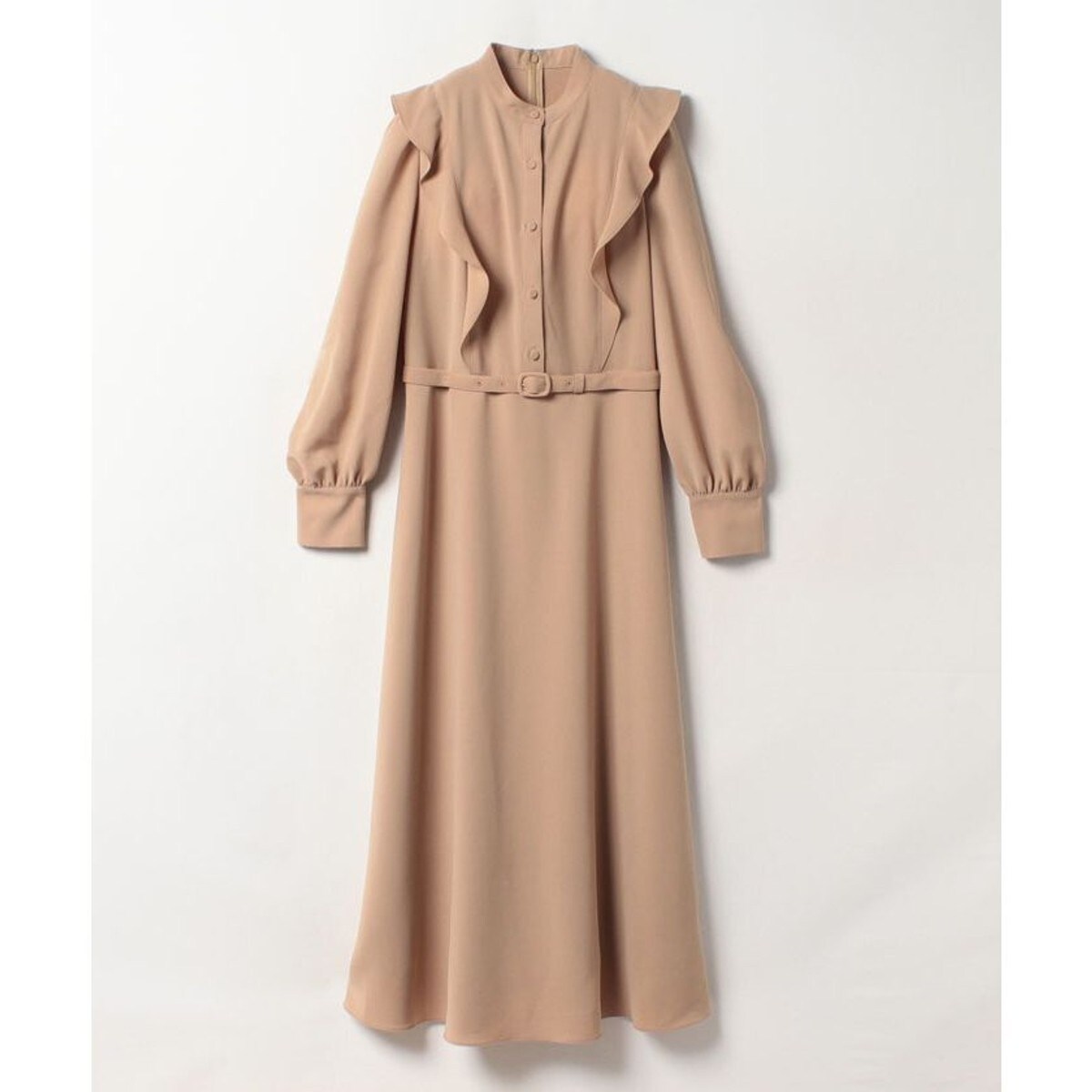 美品✨アルアバイル ツイルサイドフリルＬ／Ｓワンピース 定価37400 美品✨アルアバイル ツイルサイドフリルL／Sワンピース 定価