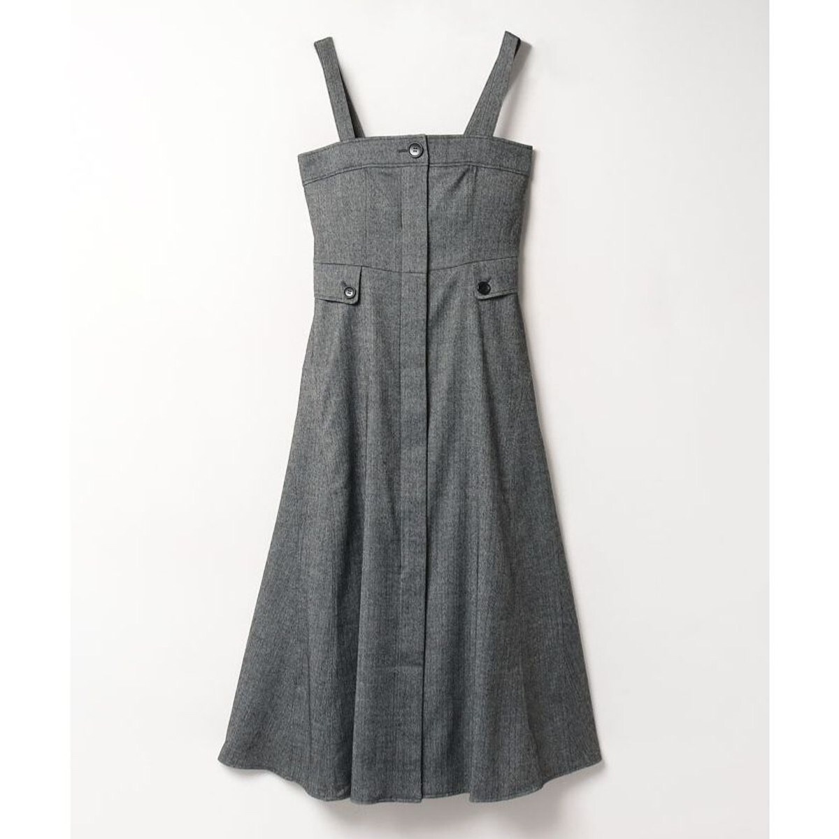 【allureville×otonaMUSE】シックツイードサロペットドレス allureville（アルアバイル）の「【allureville×otonaMUSE