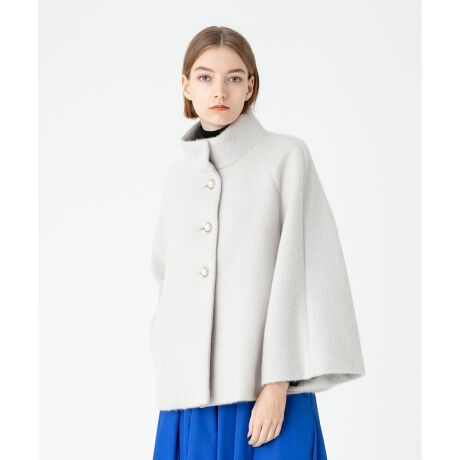 LOULOU WILLOUGHBY】アルパカシャギーショートコート | ルルウィルビー  