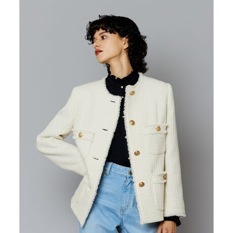 ロービングツイードショートコート | アルアバイル(allureville  