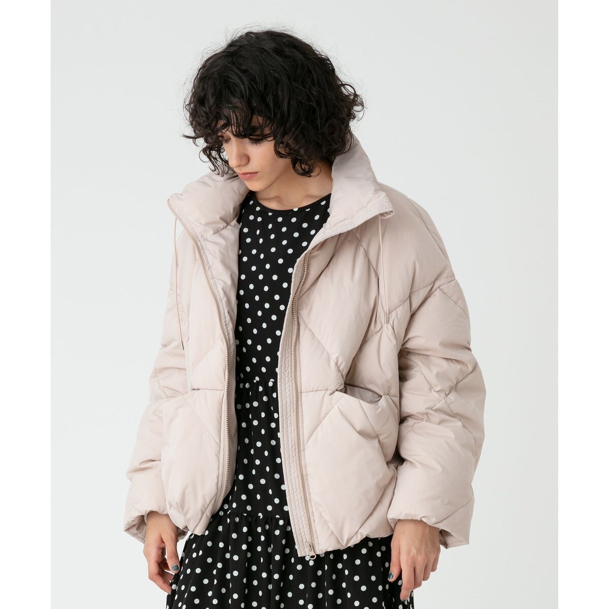 アルアバイル ルルウィルビー ダイヤキルト BIG DOWN COAT ダウン