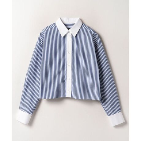 ストライプクロップドシャツ | アルアバイル(allureville) | マルイ 