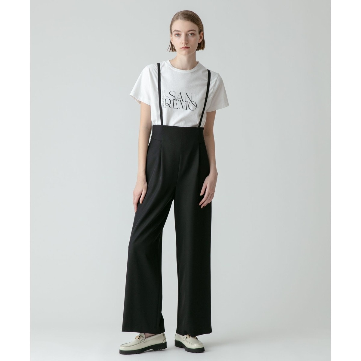新品未使用✨allureville スキニーストラップサロペットパンツ M 20222012020_13df81faa5f5b3badf