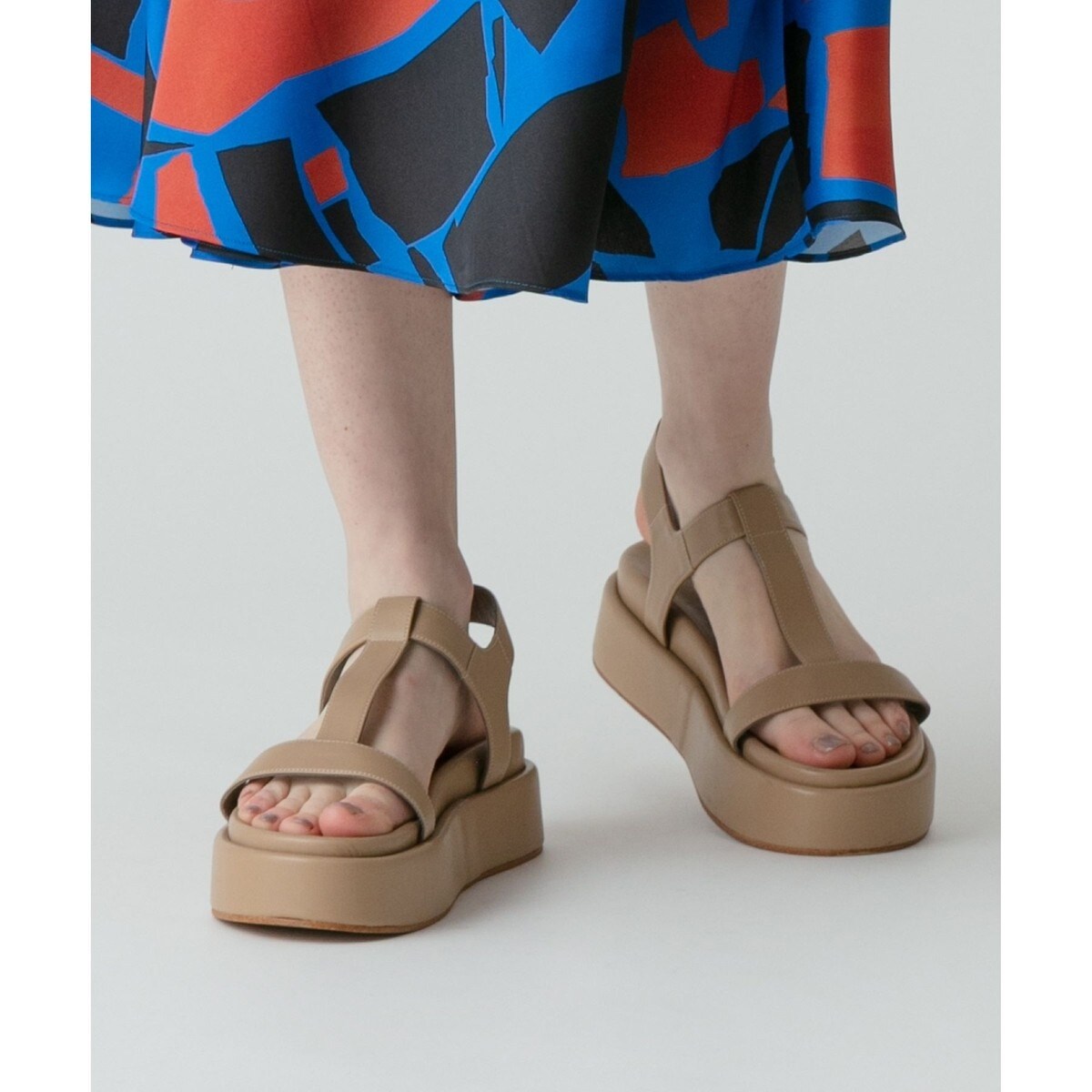HEWN サンダル37 別注》【HEWN/ヒューン】Tulle wedge heels SP LS：サンダル